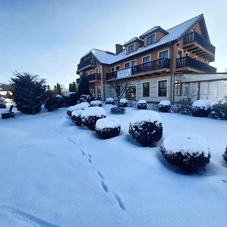 Hotel Sloneczny Brzeg Biskupiec (Olsztyn) Exterior foto