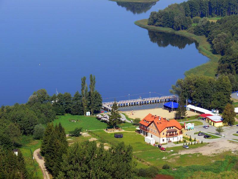 Hotel Sloneczny Brzeg Biskupiec (Olsztyn) Exterior foto